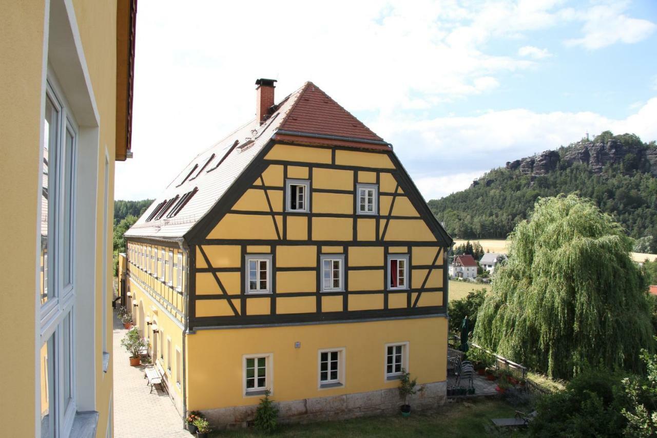 Appartamento Alter Gutshof Papstdorf Esterno foto