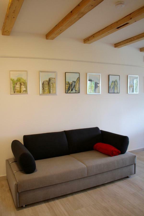 Appartamento Alter Gutshof Papstdorf Esterno foto
